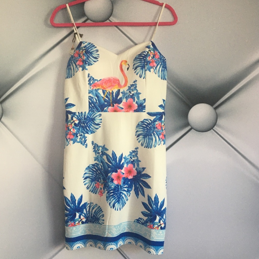Flamingo dress